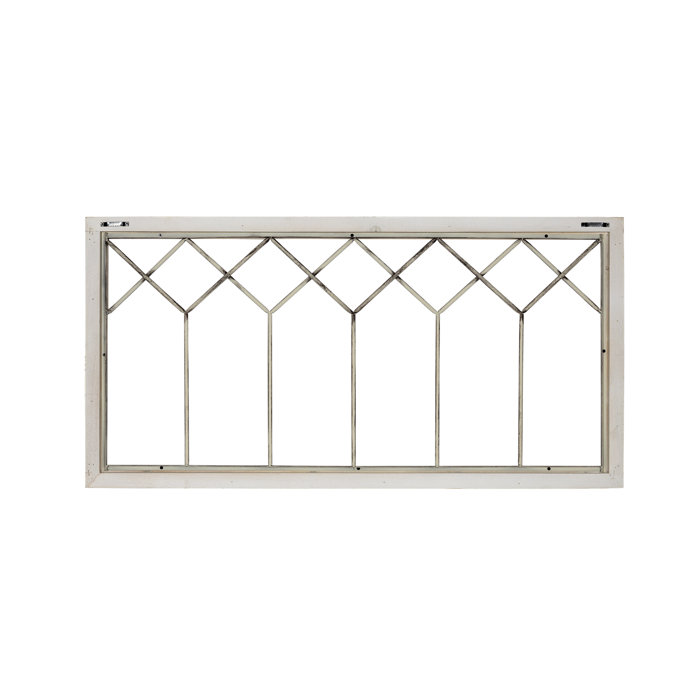 One Allium Way® Distressed Window Panel Wall Decor & Reviews Wayfair